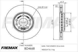 Fremax BD-4668