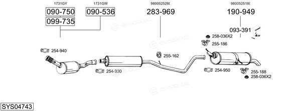 Bosal SYS04743