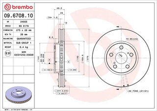 Brembo 09.6708.10