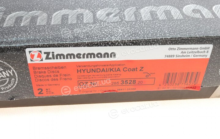 Zimmermann 285.3528.20