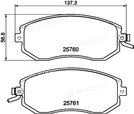 Hella Pagid 8DB 355 020-891