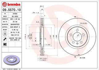 Brembo 09.5570.10