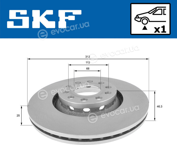 SKF VKBD 80242 V1