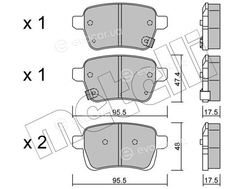 Metelli 22-1012-0