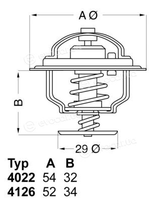 Wahler / BorgWarner 4126.88