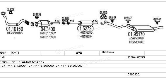 MTS C380100002895