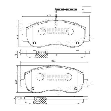 Nipparts N3601105