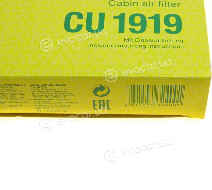 Mann CU 1919