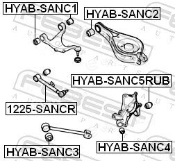 Febest HYAB-SANC5RUB