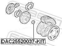 Febest DAC25520037-KIT