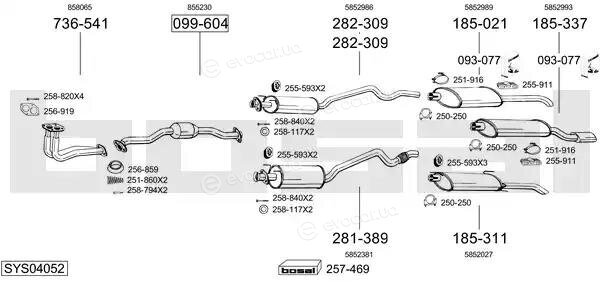 Bosal SYS04052