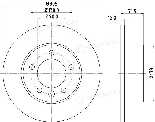 Hella Pagid 8DD 355 129-201