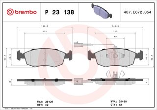 Brembo P 23 138