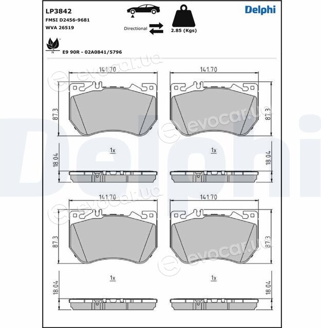 Delphi LP3842
