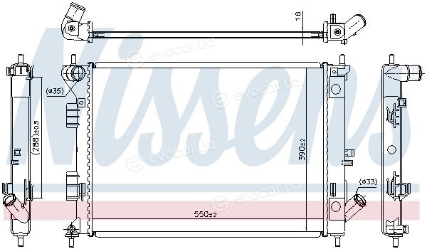 Nissens 67555