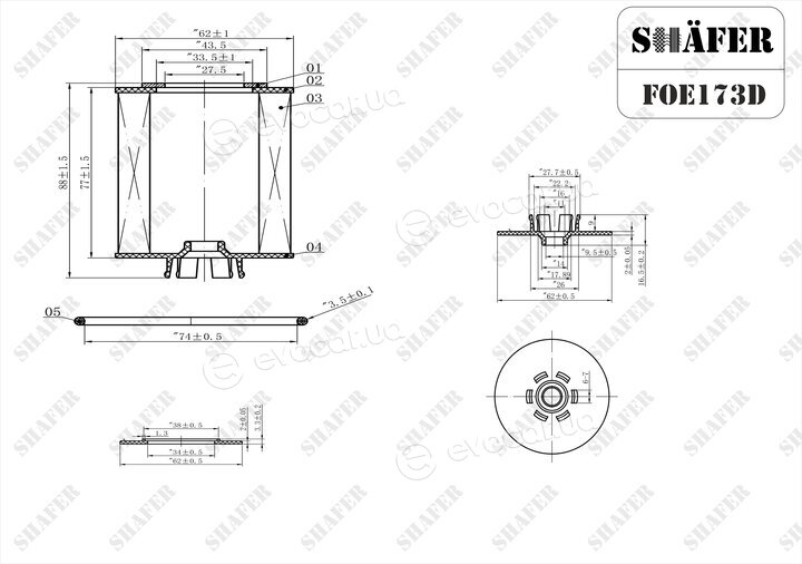 Shafer FOE173D