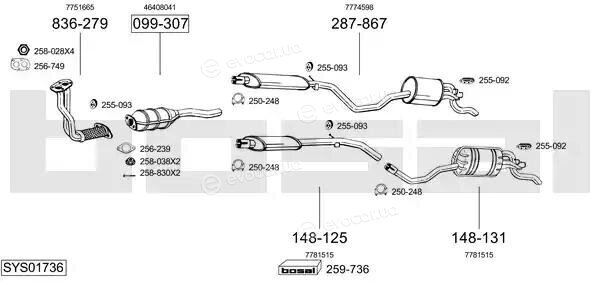 Bosal SYS01736