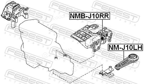 Febest NMB-J10RR