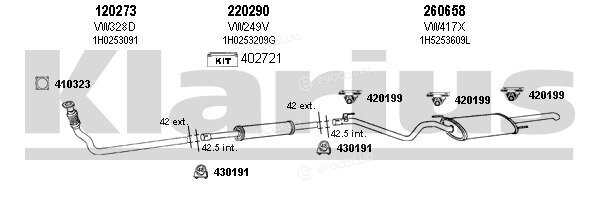 Klarius 930628E