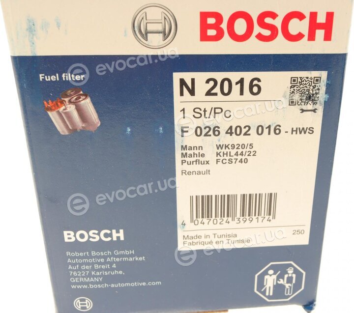 Bosch F 026 402 016