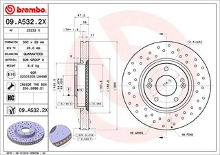 Brembo 09.A532.2X