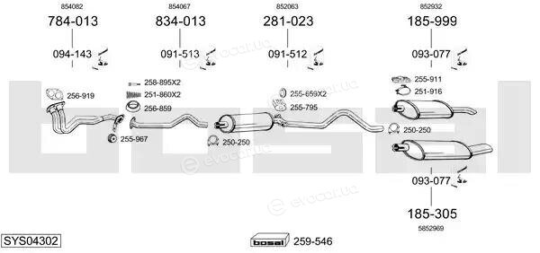 Bosal SYS04302