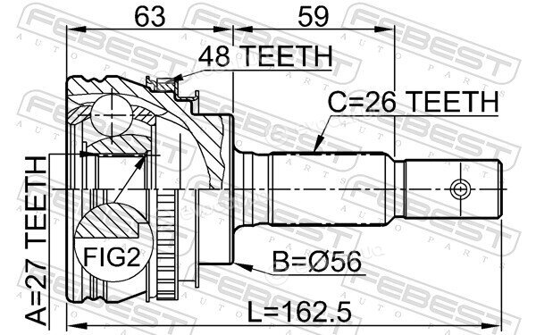 Febest 0110-012A48