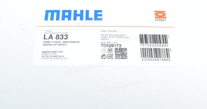 Mahle LA 833