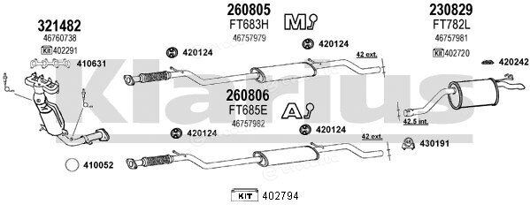 Klarius 330825E