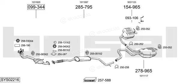 Bosal SYS02216