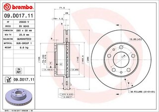 Brembo 09.D017.11