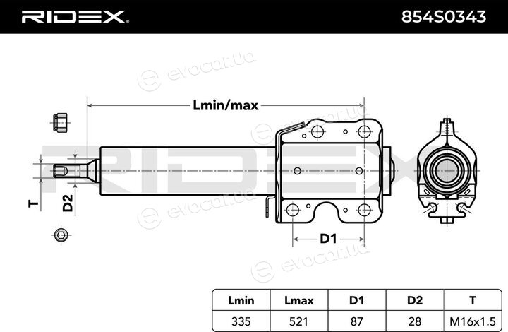 Ridex 854S0343