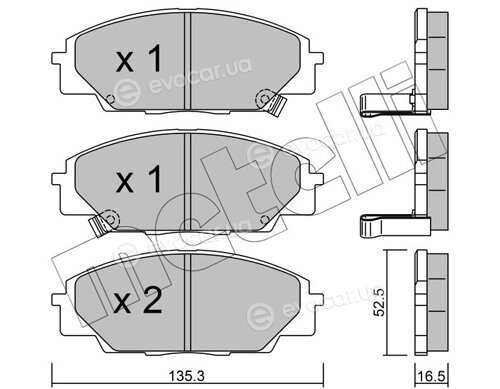 Metelli 22-0435-0