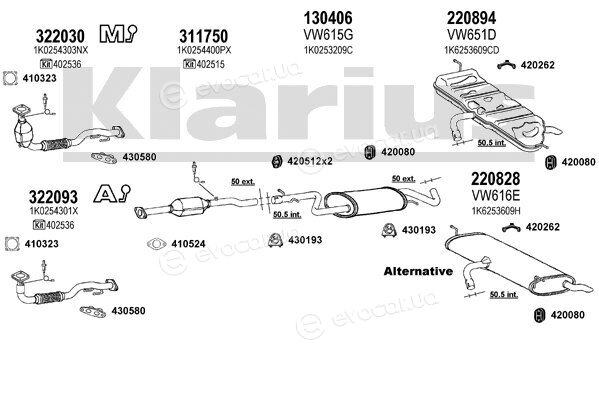 Klarius 931127E