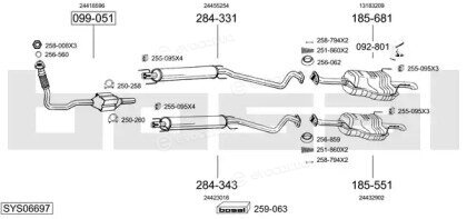 Bosal SYS06697