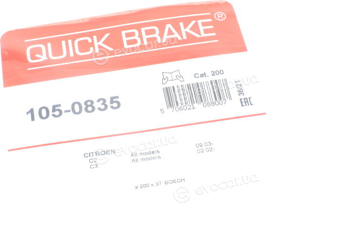 Kawe / Quick Brake 105-0835