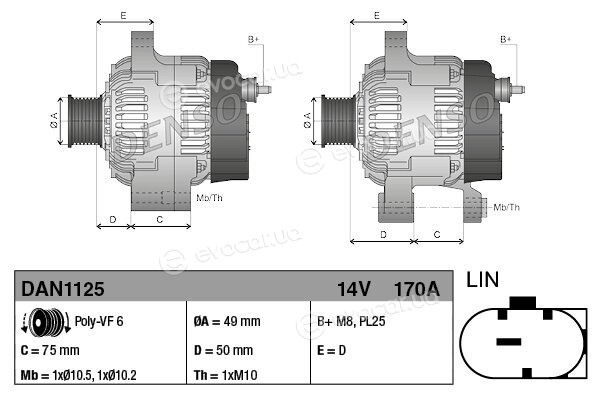 Denso DAN1125