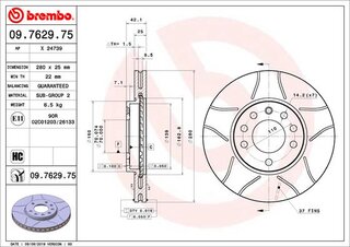 Brembo 09.7629.75