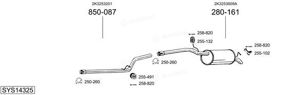 Bosal SYS14325