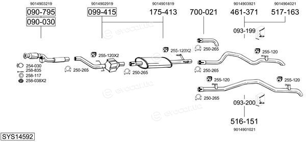 Bosal SYS14592