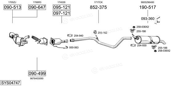 Bosal SYS04747