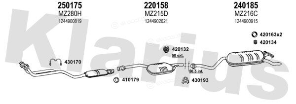 Klarius 600134E