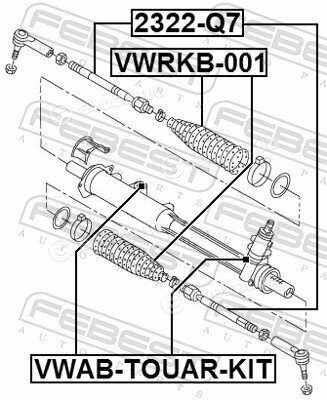 Febest VWAB-TOUAR-KIT