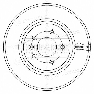 Borg & Beck BBD6192S