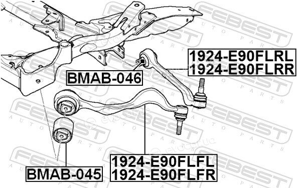 Febest 1924-E90FLFR