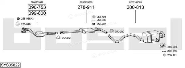 Bosal SYS05822