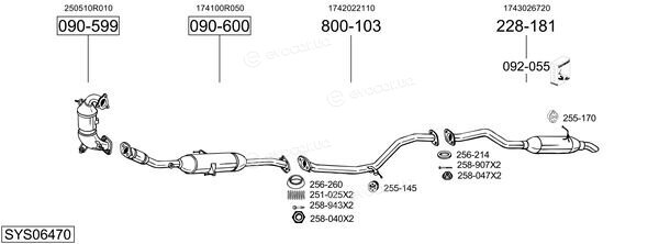 Bosal SYS06470