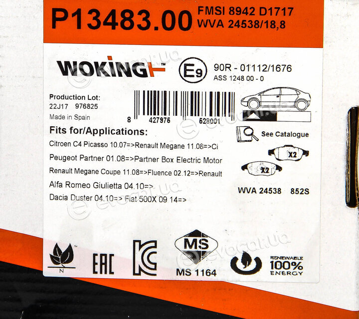 Woking P13483.00