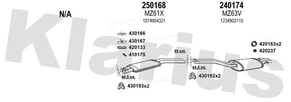 Klarius 600176E