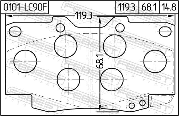 Febest 0101-LC90F